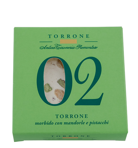 Torrone weich mit Mandeln und Pistazien Nr. 2